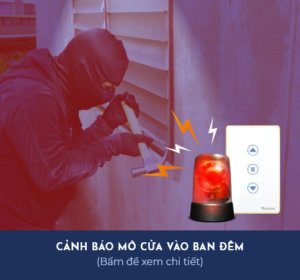 Công tắc thông minh cho cửa cuốn và cổng tự động Vconnex thiết lập tính năng an ninh an toàn dễ dàng-1