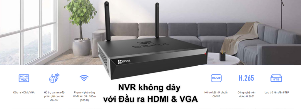 Ezviz X5s là giải pháp lưu trữ an toàn và thuận tiện cho hệ thống an ninh của bạn